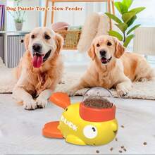 Cat & Dog Interactive Puzzle Feeder, Cute Duck Shaped Pet Snack Dispenser Toy For Small/Medium Dogs & Cats, Puzzle Feeder For Intelligence Training And Exercise, Cat Food Dispenser Interactive Toy To Enrich Cat Life And Daily Feeding - Multicolor - View 1