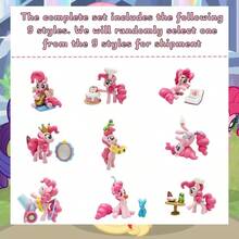 1 Caja Misteriosa de My Little Pony - Figuras Coleccionables de PVC, un regalo creativo adecuado para adolescentes y adultos, colección de exhibición de oficina, set de caja ciega adecuado para varias ocasiones - adecuado para decoración de sala de estar y dormitorio, regalo de graduación, cumpleaños - Multicolor - Ver 11