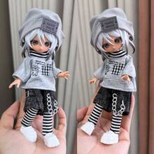 11-17CM Plush Animal Outfit Set For BJD Dolls (Excluding Doll And Shoes), Fits 8-Inch And 12-Inch OB11 Dolls - Multicolor - View 9