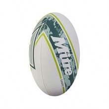 Mitre - Pelota de Rugby - Blanco sable/Menta/Lima - Ver 2