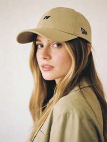 1pc Women's Baseball Cap With Letter Embroidery Design, Adjustable Head Circumference, Spring/Summer,Beach,Hat - A - View 4