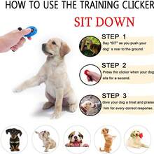 Dụng cụ huấn luyện chó bằng tiếng clicker, dụng cụ huấn luyện thú cưng bằng tiếng clicker giúp huấn luyện chó nhanh chóng, dụng cụ ra lệnh bằng tiếng clicker. - Nhiều màu - Xem 6