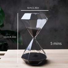 1pc Diamond , 5/15 Minute Timer Home Decor, 5 Minute Diamond Timer - Creative Home Decoration, Thoughtful Gift For Friends And Family - Multicolor - View 11