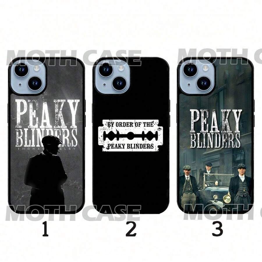 P-PeakyyBlinDders-Peaky, un clásico drama británico producido por la BBC, la serie de ganguerros más popular, yo no soy un gángster. Soy empresario. Personajes de películas muy populares y emocionantes, eslóganes clásicos, una fusión de arte de alta gama y cultura callejera. Funda para teléfono - La funda es compatible con teléfonos Apple, incluyendo 11, 12, 13, 14, 15, 16, 17. Se envía localmente, un accesorio imprescindible para hombres con estilo, una funda para teléfono popular y a la moda. - 3 - Ver 1
