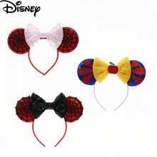 Bộ băng đô tai đính kim sa Disney - Thiết kế mạng nhện và quả táo của Bạch Tuyết, thích hợp cho hóa trang và các bữa tiệc. - Nhiều màu - Xem 2