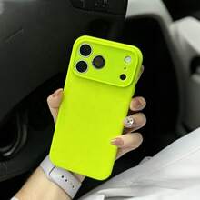 Ốp lưng điện thoại silicon lỏng - màu xanh lá - Xem 1