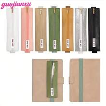 1pc Fashion Lightweight Durable Pen Sleeve, Elastic Pen Holder, School & Office Supplies - Pencil Case - View 10