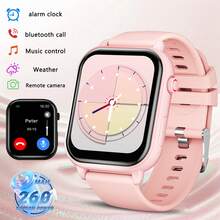 1.83英寸智能手表，男女通用，内置语音助手，260mAh大容量电池，支持蓝牙通话和音乐播放，具备多种提醒功能，适合日常生活、运动和通勤佩戴。 - 查看 12