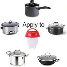 4/8pcs Silicone Egg Cooker, Quick Breakfast And Healthy School Snack - Multicolor - View 6