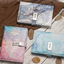A5 Fashion Password Notebook With Lock, Creative Diary Journal, Student Memo Notepad, Stationery - A5 - View 8