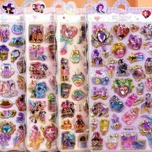 2026 Nuevos Adhesivos Tridimensionales de Estilo Japonés con Pintura de Goteo Sólida, Dibujos Animados Lindos en Relieve, Creativos DIY - Cuatro estilos mixtos de grupos femeninos - Ver 12