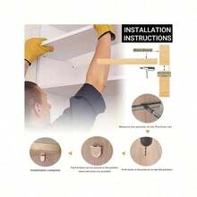 10/20/40 piezas de pasadores de estante de metal - Soportes de estante de gabinete de fácil instalación para cocina, armario, clóset, estantería - Accesorios de hardware de estante multifuncional - Multicolor - Ver 5