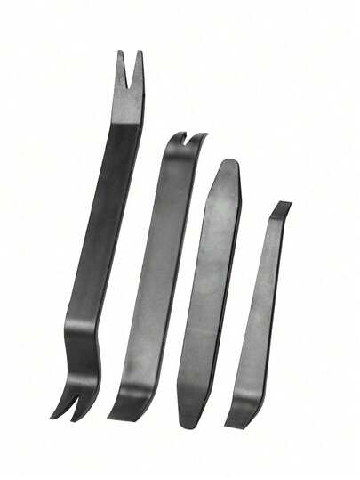 4/5pcs Professional Car Interior Disassembly Tool Kit - Made Of Scratch-Resistant Plastic Pry Bars Suitable For Car Door Panels, Clips And Fasteners
