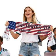 2026 Fan Scarf, Football Club Scarf For World Cup Fans - Fan Scarves - View 3