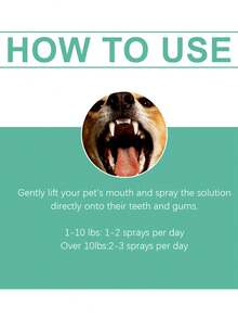 Xịt miệng cho thú cưng, xịt làm sạch răng cho mèo và chó, làm thơm hơi thở, làm sạch mảng bám, bảo vệ nướu và răng, loại bỏ cao răng và khử mùi hôi miệng, chăm sóc răng miệng cho thú cưng. - Nhiều kiểu dáng - Xem 3