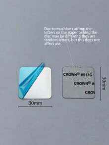 10/5片装升级版圆形/方形磁性金属片，带粘性磁条，适用于无线充电器、车载手机支架、MagSafe配件 - A - 查看 15
