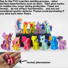 12pcs Creative Desktop Decorations, Cake Toppers - Perfect Holiday Gifts For Friends, Party Decor, Home Decor, Fun Design, Entertaining Decorations, Durable Material, Lightweight Small Figurines, Collectibles, Decor, Collectors, Party Planners - Multicolor - View 11