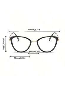 Cat Eye Metal Texture Minimalist Photochromic Lens Casual Travel Decorative Glasses For Women - Dusty Pink - View 4