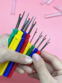 8件套拆线器套装，各种尺寸的拆线器，适用于缝纫、刺绣、服装修改、手工DIY、缝纫课程，涵盖所有缝纫和修补需求场景。 - 拆線器8件套 - 查看 5