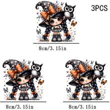 1/2/3 adesivos de transferência térmica com desenho de menina e coruja, patches termocolantes DTF para camisetas, bolsas, jeans, almofadas e moletons personalizados - ajuste perfeito para tecidos de tamanhos pequenos a grandes, fácil aplicação para iniciantes e especialistas, ideal para artesanato e presentes de Natal. - Multicolorido - Ver 10