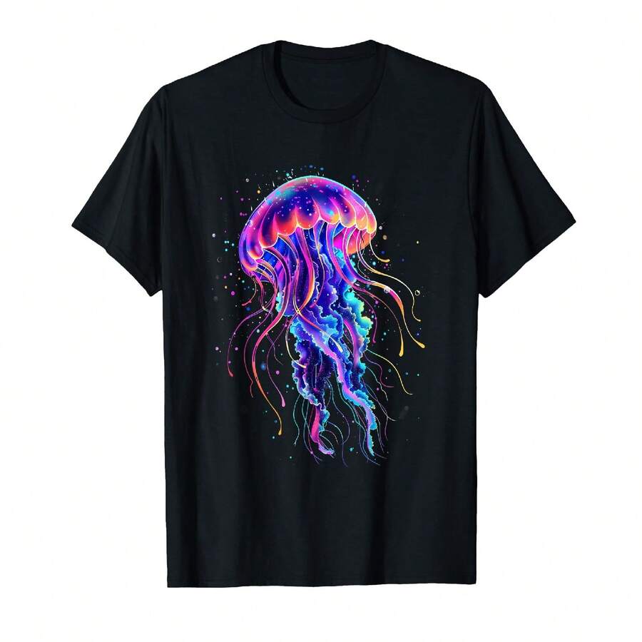 Sponsored Ad - Sea Ocean Jellyfish Marine Mammal Ocean Sea Animal Jellyfish T-Shirt - black7917 - チェックする 1