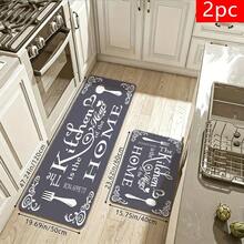 1/2/3pcs Farm Style Anti-Fatigue Kitchen Mat, Washable Kitchen Rug, Bathroom Carpet, Suitable For Kitchen, Sink, Living Room, Bedroom, Laundry Room, Office, Home Decor, Fit For Front Door, Living Room, Bathroom, Room, Home & Bedroom - A - View 8