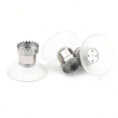 2 khay đựng xà phòng từ tính hình bầu dục bằng nhựa - Giá đỡ xà phòng gắn tường bằng giác hút, thích hợp để cất giữ đồ dùng trong phòng tắm và nhà vệ sinh.