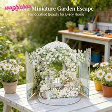 1pc 3D Pop-Up Floral Basket & Daisy Garden Greeting Card With Envelope | Suitable For Birthday, Anniversary, Mother's Day, Valentine's Day, Thank You, Easter, Valentine's Day Decor, Gift For Family And Friends, Paper, English - Greeting Cards - View 5