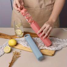 1pc Retractable Tray, Creative Ice Mold, Household Maker, Portable Quick Tray, Kitchen Supplies - Multicolor - View 3