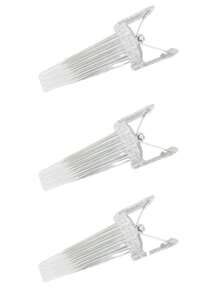 1pc/2pcs/4pcs Anti-Slip Fluffy Bangs Clip, Hair Volumizing Styling Tool For Women & Girls - Multicolor - View 12