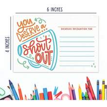 Colorful Positive Reinforcement Cards - Thank You And Recognition Reward Cards, 3 Designs, Suitable For Praising Teachers, Students, Employees, Office Personnel, Suitable For Back To School Or Work Bulletin Board Use - A - View 6