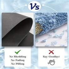 SANRIO 1 件装 Hello Kitty 可爱印花防滑浴室地垫 - 粉色猫咪图案 | 客厅地毯、厨房地垫、现代家居装饰、走廊地毯、玄关地垫、地板垫、室内入口地毯、门垫、厨房装饰地毯、客厅地毯、浴室地垫 - 浴室必备 - C - 查看 6