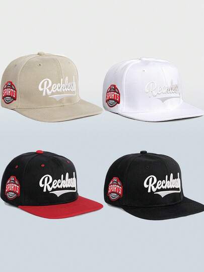 1顶男女通用时尚RKKE刺绣棒球帽 - 透气可调节老爹帽/棒球帽 - 男女通用休闲遮阳帽，非常适合户外活动、旅行和跑步（多种颜色可选），夏季、海滩、假日