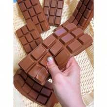 1pc Slow Rebound Chocolate Scented Squeeze Toy - Realistic Food Sensory Stress Relief Toy, Suitable For Adults, TPR Material, Cute Chocolate Collectible, Birthday Party Small Gift And Surprise Gift, Sensory Toy, Stress Relief Toy, Party Favor Bag Filler, Taba Squisy, Travel Toy - 彩色 - 查看 8