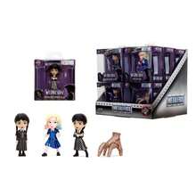 Simba Wednesday 2.5" Metal Alloy Collectible Figurines, Mini Character Models Including Wednesday, Enid & Thing, Premium Detailed Toys For Fans & Collectors - Multicolor - View 2