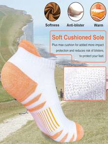 5/10/20 Pairs Women Sports Ankle Socks, Running Compression Socks, Comfortable & Soft - Multicolor - View 4