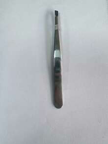 1 chiếc nhíp tỉa lông mày bằng thép không gỉ chất lượng cao, dụng cụ loại bỏ lông mọc ngược, nhíp tỉa lông mày vát, dụng cụ chăm sóc da mặt. - Xem 8