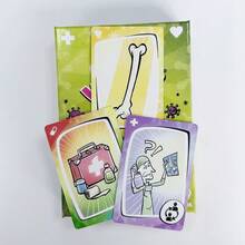Juego de cartas Virus - Emocionante juego de cartas familiar para 2-6 jugadores, diversión rápida para noches de fiesta. Juego estratégico para familias y adultos, lleno de diversión y feroz competencia, material de papel, estilo de juego de cartas de mesa, deliciosa reunión familiar y de amigos, juego de fiesta, divertido juego de mesa para el hogar, cautivador y entretenido juego de cartas - Multicolor - Ver 9