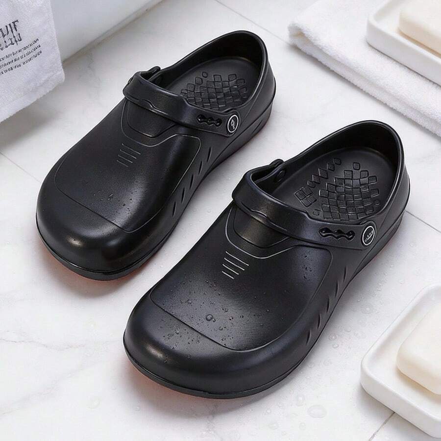Rubber Sole Anti-Slip Chef Shoes, Kitchen Cooking Shoes For Hotel & Restaurant, Waterproof, Oil-Resistant, Safety - Chef's Shoes - View 1