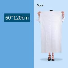 Khăn tắm dùng một lần, đóng gói riêng lẻ, khăn tắm khách sạn bán sỉ, cỡ lớn và dày, tiện mang theo, thích hợp cho tiệm làm tóc và phòng tắm. - trắng - Xem 8