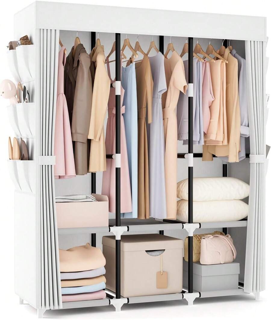 Portable Closets - לָבָן - ראה 1