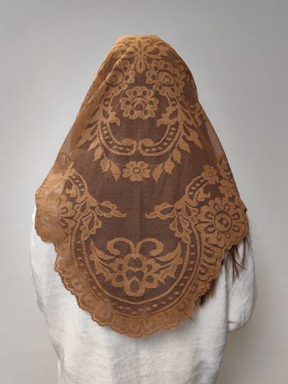 Brown Retro Style Headpiece, Romantic Elegant Lamp Shade, Sofa, Table, Clothing Decoration, Lace Trim, DIY Sewing Accessory