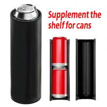 2-Tier Tactical Drink Holder, Fits Two 12oz Cans, Easy To Carry, Suitable For Beverages And Soda, Mixed Colors - View 3