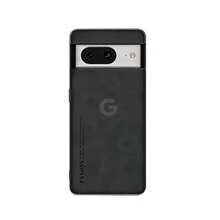 适用于 Pixel 6、6 Pro、6A、7、7A、7 Pro、8、8A、8 Pro、9、9 Pro XL、9A、10、10A、10 Pro XL 的真皮手机壳 - 黑色 - 查看 2