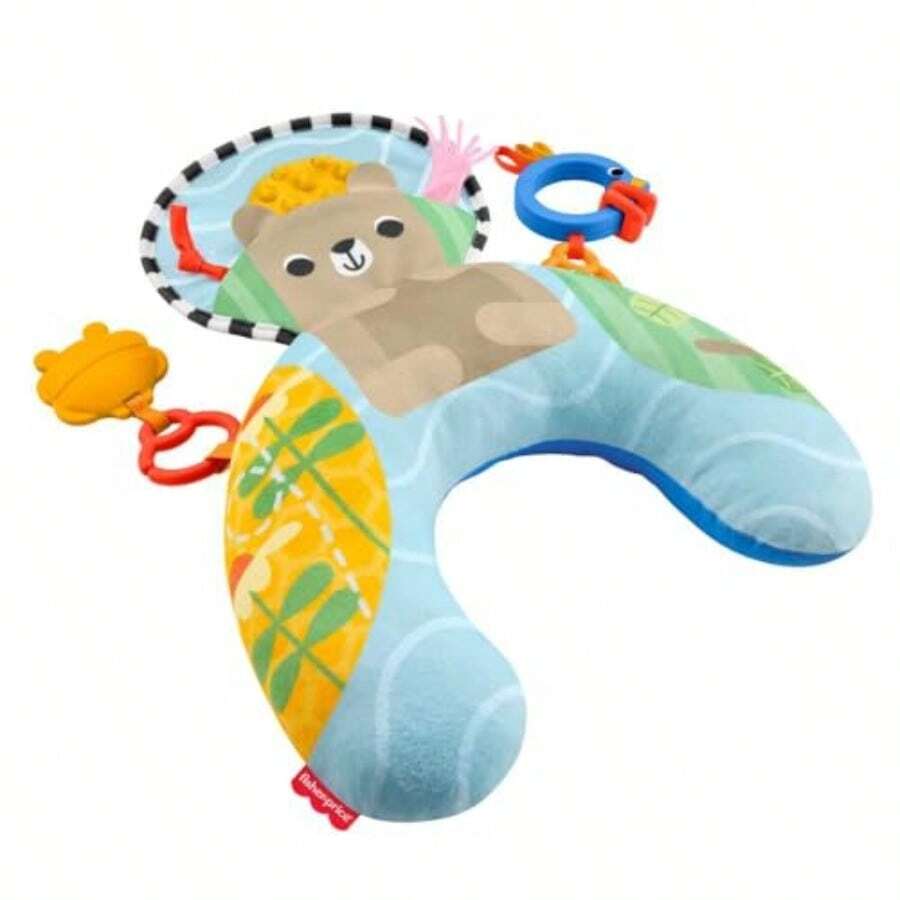 Fisher-Price Baby Juguete para Bebés Cojín Colorido de Actividades Birth + - como en la foto - Ver 1