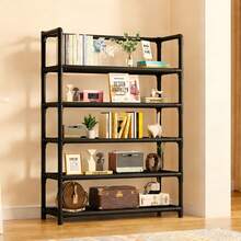 1pc 3-7 Tier Light-Duty Storage Rack, Easy To Assemble Freestanding Shelving Unit, Space-Saving Storage For Kitchen, Bathroom, Bedroom And Balcony - View 22