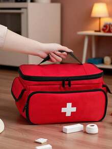 Hộp đựng thuốc cấp cứu nhiều lớp, dung tích lớn, chống thấm nước, chống bụi bẩn, bền chắc, dễ lấy ra. - Nhiều màu - Xem 5