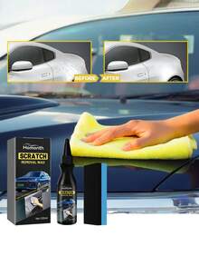 Scratch Repair Cream, Car Paint Scratch Repair & Maintenance, Renew & Brighten Automotive Surface - A - View 11