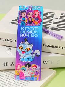 Hasbro Dấu trang Witcher bằng acrylic, phụ kiện anime phù hợp cho sách văn phòng, quà tặng nhỏ tinh tế cho học sinh, chất liệu có thể tái sử dụng. - Dấu trang acrylic hình các cô gái thợ săn quỷ - Xem 7