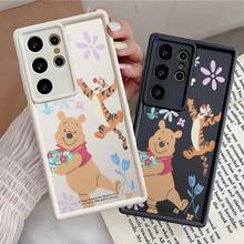 MINISO Disney Winnie The Pooh Phone Case, For Samsung S26 Ultra/S26 Edge/S26 Plus/S26/S25 Ultra/S25 Plus/S25/S25FE/S25Edge/S24Ultra/S24Plus/S24/S24FE/S23FE/S23Ultra/S23Plus/S23/S22Ultra/S22Plus/S22/S21Ultra/S21Plus/S21/A15/A16/A17//A23/A24/A25/A26/A33/A34/A35/A36/A52/A53/A54/A55/A56/A71/A72/A73/Stocking Stuffers The Girlfriend - Black - View 3